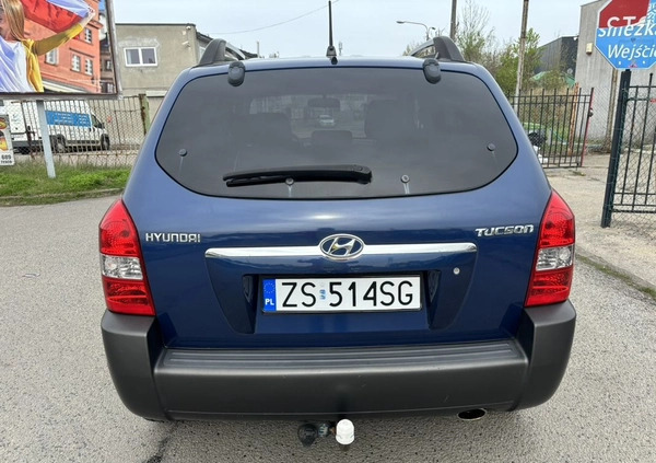 Hyundai Tucson cena 16400 przebieg: 190000, rok produkcji 2004 z Szczecin małe 407